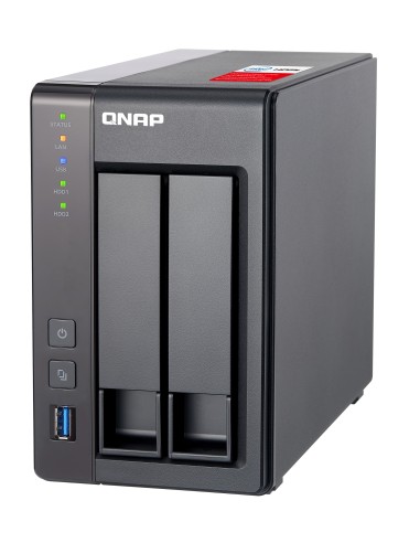 QNAP TS-251+ NAS Tower Collegamento ethernet LAN Grigio J1900