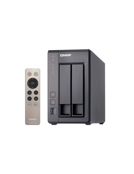 QNAP TS-251+ NAS Tower Collegamento ethernet LAN Grigio J1900