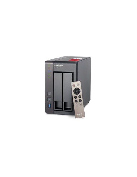 QNAP TS-251+ NAS Tower Collegamento ethernet LAN Grigio J1900