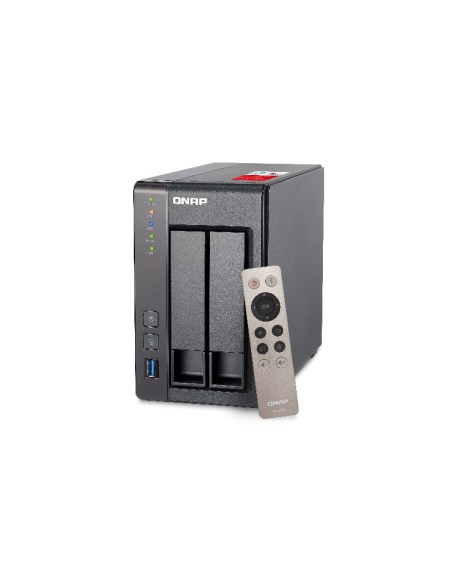 QNAP TS-251+ NAS Tower Collegamento ethernet LAN Grigio