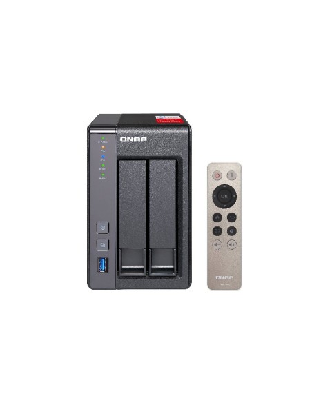 QNAP TS-251+ NAS Tower Collegamento ethernet LAN Grigio