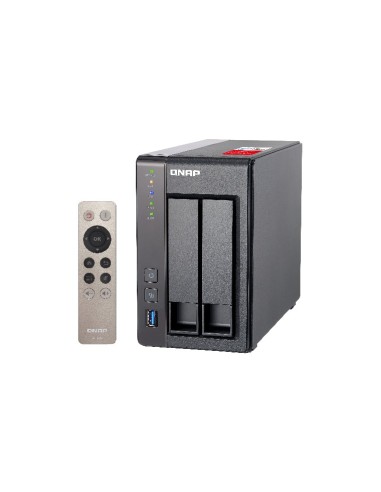 QNAP TS-251+ NAS Tower Collegamento ethernet LAN Grigio