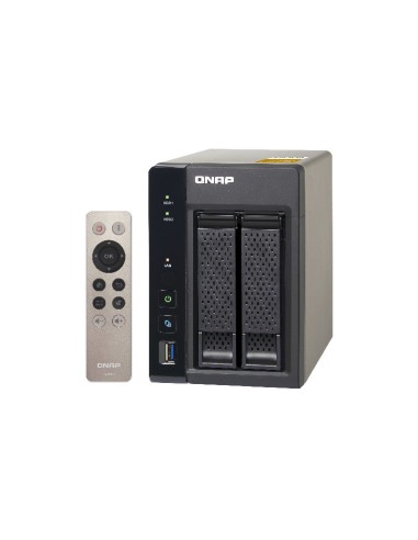 QNAP TS-253A NAS Tower Collegamento ethernet LAN Nero N3150