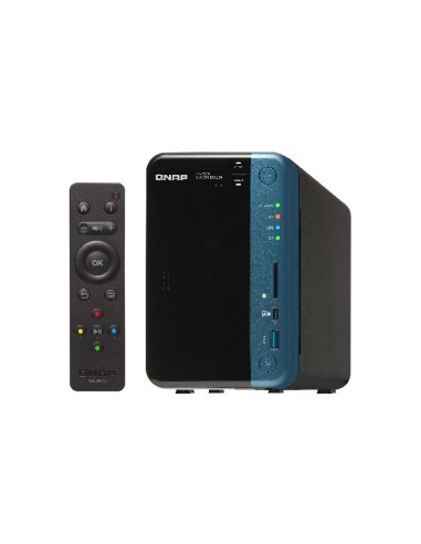QNAP TS-253B NAS Tower Collegamento ethernet LAN Nero J3455
