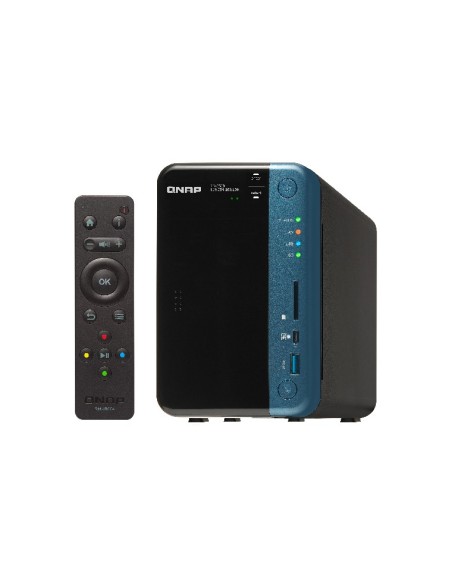 QNAP TS-253B NAS Tower Collegamento ethernet LAN Nero J3455