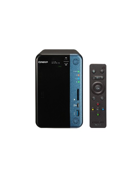 QNAP TS-253B NAS Tower Collegamento ethernet LAN Nero J3455