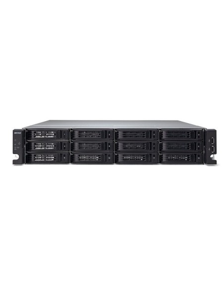 Buffalo TeraStation TS7120r 8TB NAS Armadio (2U) Collegamento ethernet LAN Nero, Grigio E3-1225