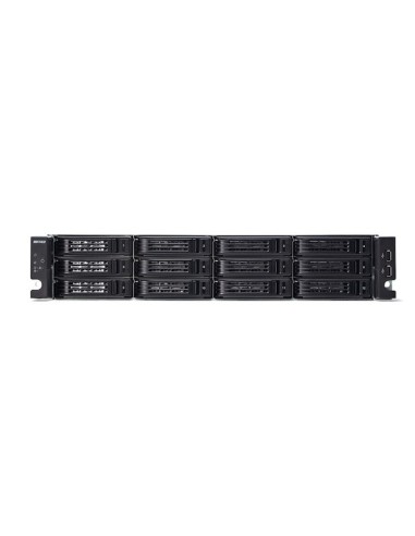 Buffalo TeraStation TS7120r 8TB NAS Armadio (2U) Collegamento ethernet LAN Nero, Grigio E3-1225