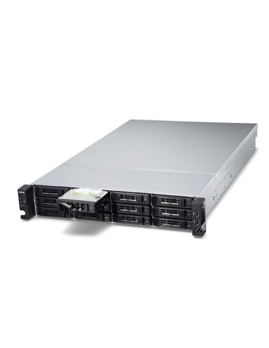 Buffalo TeraStation TS7120r 8TB NAS Armadio (2U) Collegamento ethernet LAN Nero, Grigio E3-1225