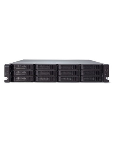 Buffalo TeraStation TS7120r 12TB NAS Armadio (2U) Collegamento ethernet LAN Nero, Grigio E3-1225