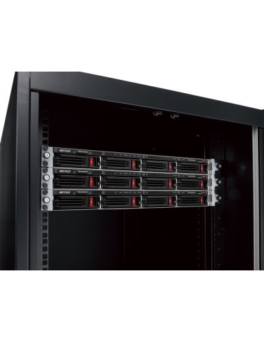 Buffalo TeraStation 3410RN NAS Rack (1U) Collegamento ethernet LAN Nero, Argento AL212