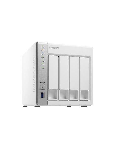 QNAP TS-431P2 NAS Tower Collegamento ethernet LAN Bianco AL314