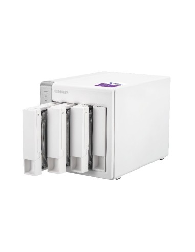 QNAP TS-431P server NAS e di archiviazione Tower Collegamento ethernet LAN Bianco AL212