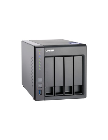 QNAP TS-431X2 NAS Tower Collegamento ethernet LAN Nero AL314