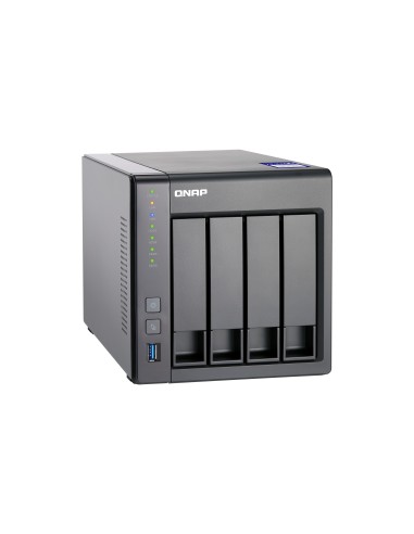 QNAP TS-431X2 NAS Tower Collegamento ethernet LAN Nero AL314