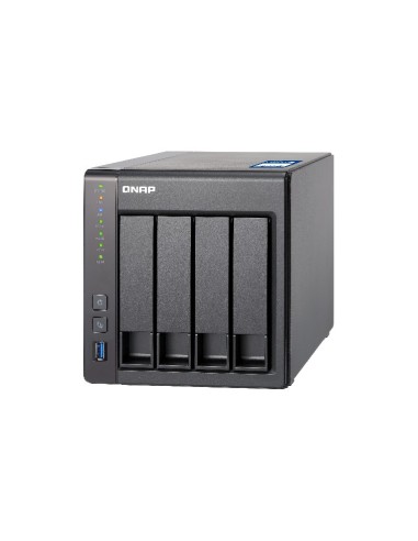 QNAP TS-431X NAS Tower Collegamento ethernet LAN Nero AL212