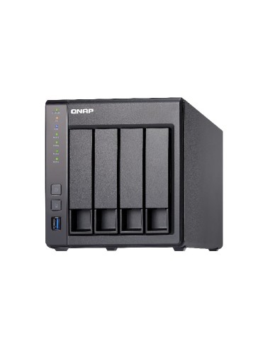 QNAP TS-431X NAS Tower Collegamento ethernet LAN Nero AL212