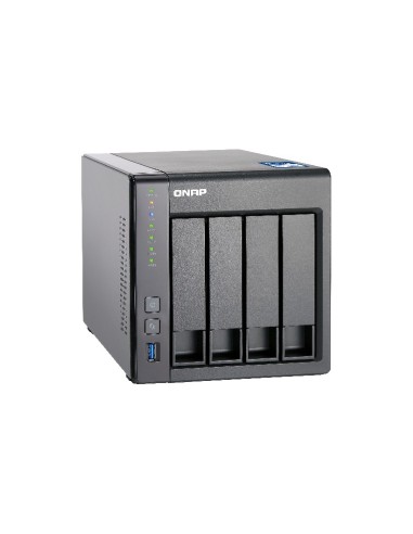 QNAP TS-431X NAS Tower Collegamento ethernet LAN Nero AL212