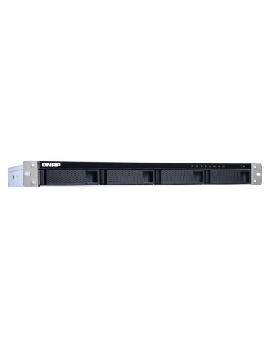 QNAP TS-431XeU NAS Rack (1U) Collegamento ethernet LAN Nero, Acciaio inossidabile Alpine AL-314