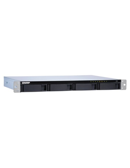 QNAP TS-431XeU NAS Rack (1U) Collegamento ethernet LAN Nero, Acciaio inossidabile Alpine AL-314