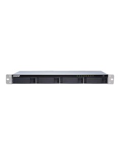 QNAP TS-431XeU NAS Rack (1U) Collegamento ethernet LAN Nero, Acciaio inossidabile Alpine AL-314