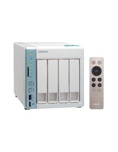 QNAP TS-451A NAS Tower Collegamento ethernet LAN Verde, Bianco N3060