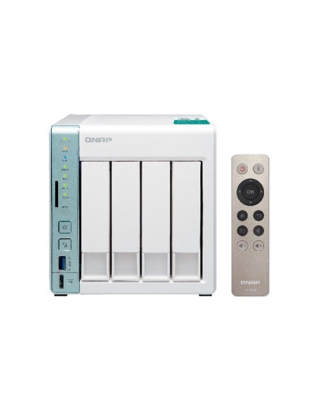 QNAP TS-451A NAS Tower Collegamento ethernet LAN Verde, Bianco N3060