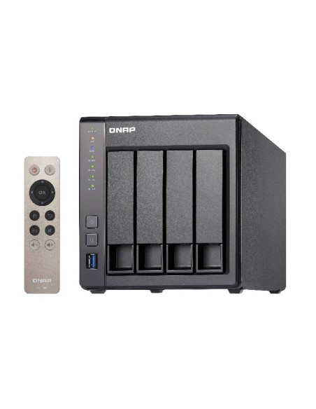 QNAP TS-451+ NAS Tower Collegamento ethernet LAN Nero