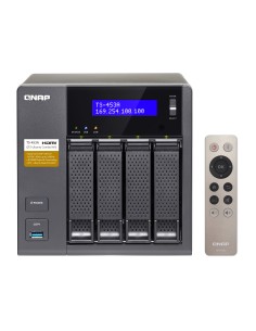 QNAP TS-453A NAS Tower Collegamento ethernet LAN Nero N3150