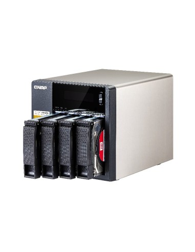 QNAP TS-453A NAS Tower Collegamento ethernet LAN Nero N3150