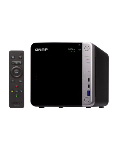 QNAP TS-453BT3 NAS Tower Collegamento ethernet LAN Nero J3455