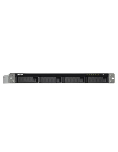 QNAP TS-453BU-RP NAS Rack (1U) Collegamento ethernet LAN Nero, Grigio J3455