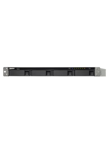 QNAP TS-463U NAS Rack (1U) Collegamento ethernet LAN Nero