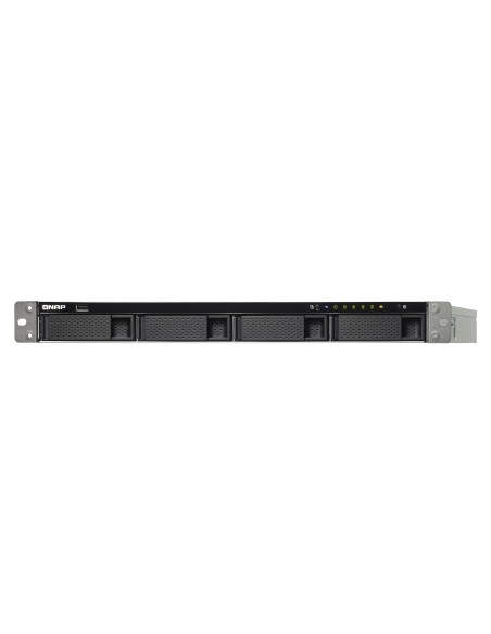 QNAP TS-463U NAS Rack (1U) Collegamento ethernet LAN Nero