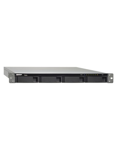 QNAP TS-463U NAS Rack (1U) Collegamento ethernet LAN Nero