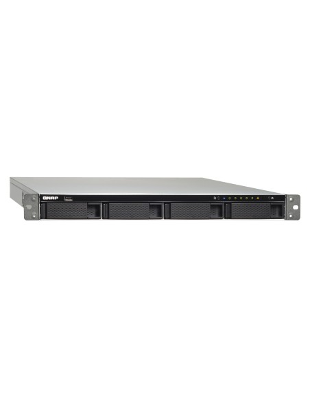 QNAP TS-463U NAS Rack (1U) Collegamento ethernet LAN Nero