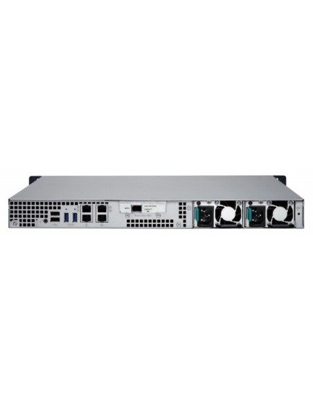 QNAP TS-463U-RP NAS Rack (1U) Collegamento ethernet LAN Nero