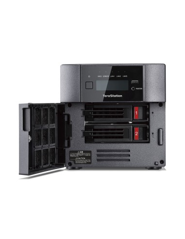 Buffalo TeraStation 5210DF NAS Desktop Collegamento ethernet LAN Nero