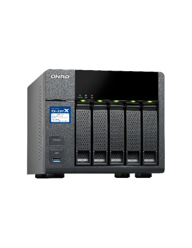 QNAP TS-531X NAS Desktop Collegamento ethernet LAN Nero Alpine AL-314