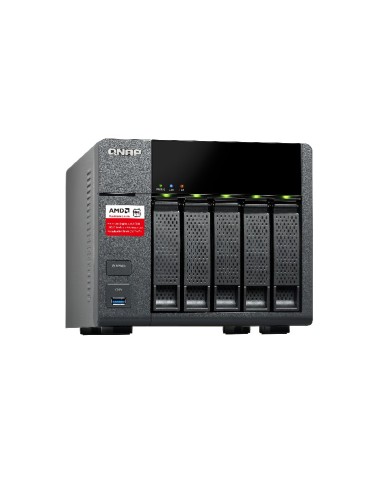 QNAP TS-563 NAS Tower Collegamento ethernet LAN Nero
