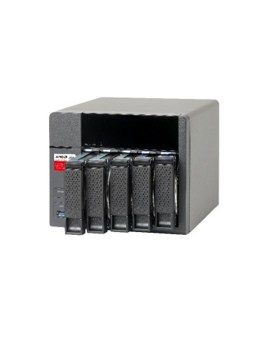 QNAP TS-563 NAS Tower Collegamento ethernet LAN Nero