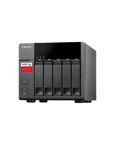 QNAP TS-563 NAS Tower Collegamento ethernet LAN Nero
