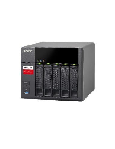 QNAP TS-563 NAS Tower Collegamento ethernet LAN Nero