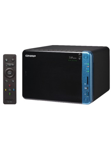 QNAP TS-653B NAS Tower Collegamento ethernet LAN Nero J3455