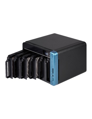QNAP TS-653B NAS Tower Collegamento ethernet LAN Nero J3455