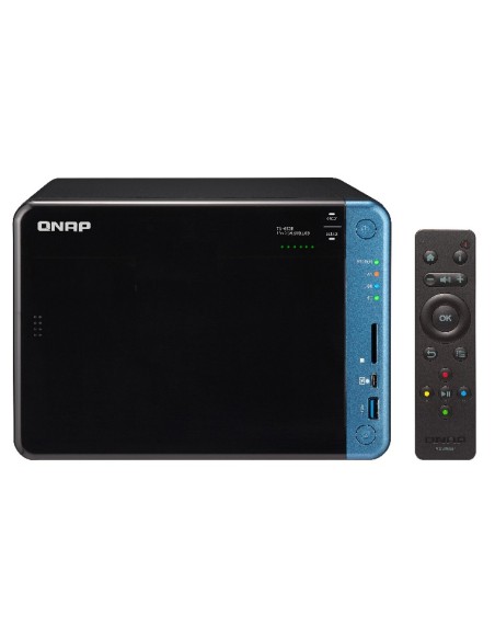 QNAP TS-653B NAS Tower Collegamento ethernet LAN Nero J3455