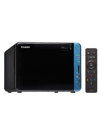 QNAP TS-653B NAS Tower Collegamento ethernet LAN Nero J3455
