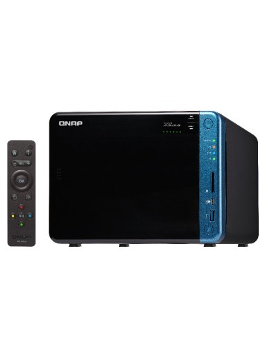 QNAP TS-653B NAS Tower Collegamento ethernet LAN Nero J3455