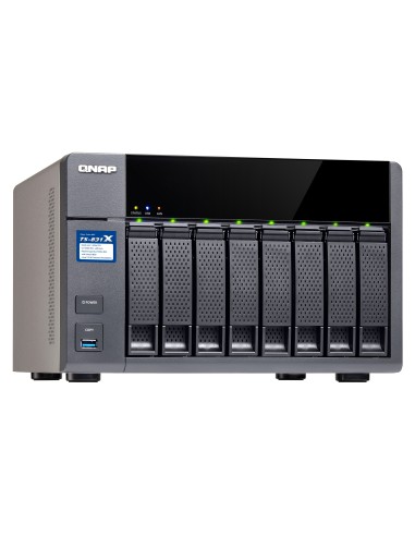 QNAP TS-831X NAS Desktop Collegamento ethernet LAN Nero Alpine AL-314