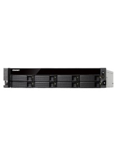 QNAP TS-831XU-RP NAS Armadio (2U) Collegamento ethernet LAN Nero Alpine AL-314